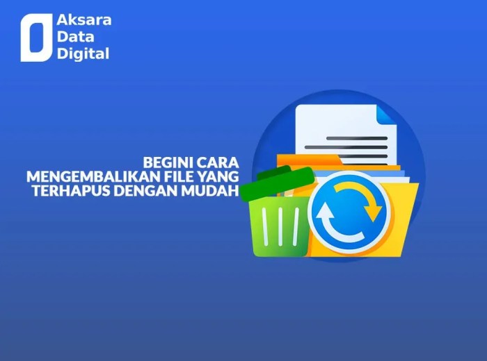 Cara Membuka File yang Terhapus Tanpa Software Berbayar