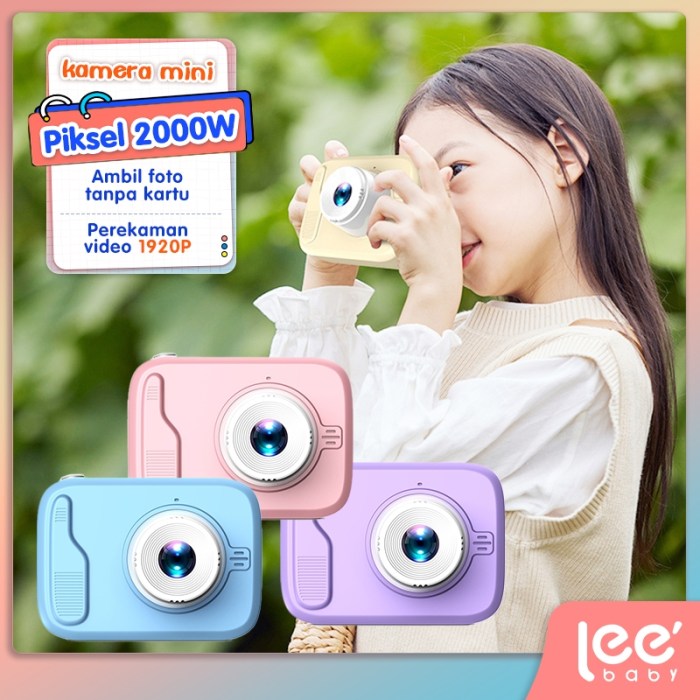 Kamera Anak dengan Mode Otomatis Lucu