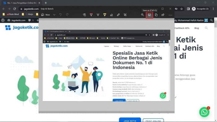 Tips Rahasia Screenshot Layar Tanpa Tersadar