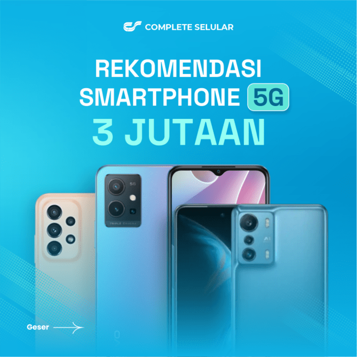 Smartphone 5G Terbaru dengan Harga Terjangkau